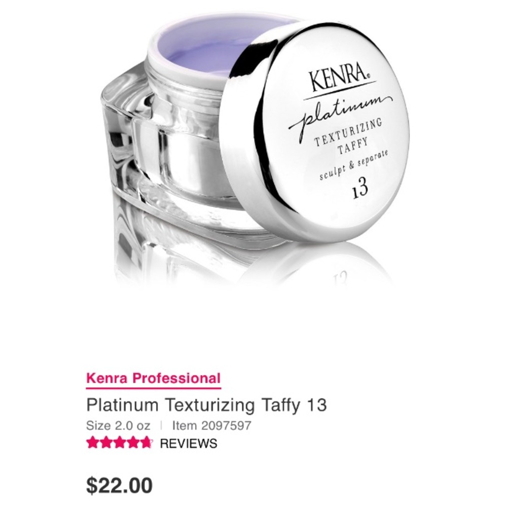 KENDRA platinum texturizing taffy 13